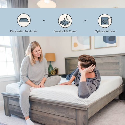 PB183118-000 : Mattresses 8" Memory Foam Mattress Twin XL